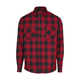 Urban Classics Srajca Checked Flanell, rdeča
