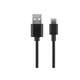 MicroConnet Kabel USB C-A 2.0, 0,5m črn