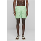 Mens Swimsuit Block Swim Shorts - Green