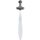Viteški mač sa srebrnom drškom