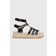 Espadrile Answear Lab boja: crna, s platformom