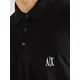 Armani Exchange za moške. XM000367AF13022UC001 Polo Logo črna (S), Črna, Priložnostno, Bombaž, Kratek rokav