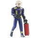 BRUDER BRUDER gasilec figura z dodatki 60100, (20290465)