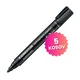 Staedtler - Komplet markerjev Staedtler 352-9 2 mm (črna), 5 kosov