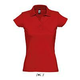 Sols Ženska pamučna polo majica Prescott Red veličina XXL 11376