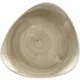 CHURCHILL Stonecast Antique Taupe plitev krožnik, trikotnik, O: 229 mm (12 kos)