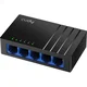 CUDY Switch gigabitni prekidač sa 5 portova GS105D 5x RJ45 10/100/1000 (Alt. SG105, PFS3005-GT-L))