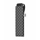 Doppler Ženski dežnik CARBONSTEEL SLIM UNI Minimals black
