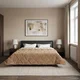 vidaXL Poletna odeja Taupe 220 x 240 cm Mikrofibra in Teddy flis