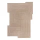 Bež ročno tkana volnena preproga 160x230 cm Zen Rectangles – Flair Rugs