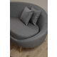 ATELIER DEL SOFA Sofa trosed Eses Dark Grey
