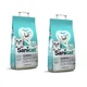 Sanicat posip Clumping White brez vonja 2 x 20 l