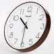 Telesonic Zidni sat, 26 cm, Braon