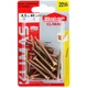shumee Kaljeni lesni vijaki 4,5x40mm 22 kosov PZ2 zlati