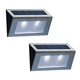Nazidna solarna baštenska lampa - 2 kom. MODEE