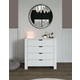 HANAH HOME Komoda Duru 1600 31 White