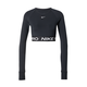 Nike NIKE PRO DF 365 CROP LS, ženska majica dug rukav za fitnes, crna FV5484