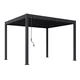 Bioklimatska pergola INTRO NEO 3,6x3 m, aluminij in jeklo – prostostoječa