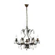 ONLI - Luster na lancu TERESA 5xE14/6W/230V bronzan