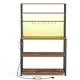 Songmics Kuhinjska polica 40x80x168.4 cm rjava