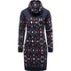 Ragwear Obleka Chlloe Aztec mornarska/temno modra/ognjeno rdeča/off-bela