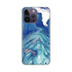 Silikonska maska za iPhone 14 Pro Max 6.7 Blue Marble Print plava