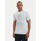 Nautica Majica NAUTICA-W126-NAMTS-1012-23P Svetlo modra Regular Fit