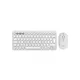 LOGITECH Bežični set tastatura + miš, Pebble2 Combo, US, bela