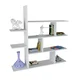 HANAH HOME Zidna polica Motif v2 White