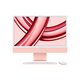 Apple 24-inch iMac with Retina 4.5K display: Apple M3 chip with 8-core CPU and 10-core GPU, 256GB SSD - Pink, mqrt3ze/a