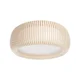 Plafonska svetiljka STRIPES 2xE27/40W/230V prečnik 55 cm krem/bela
