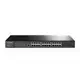 TP-Link TL-SG3424 24-port Gigabit Managed Switch, 24x10/100/1000Mb/s + 4xCombo100/1000Mb/s SFP slot, SNMP, 802.1Q VLAN, RMON