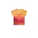 Desigual Bluza rumena / merlot / temno rdeča