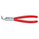 Klešče za varovalne obroče 130 mm z ukrivljenimi konicami KNIPEX 07977