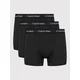 Calvin Klein Oprijete boksarice 3 Piece U2662G-FW-18-NOS Črna