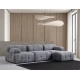 Atelier del Sofa Ugaona garnitura Petite, 290x160 cm, Siva