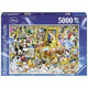 Ravensburger puzzle - Razni Diznijevi junaci - 5000 delova