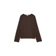 Pull&Bear Majica pikčasto rjava