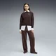 Puma Ženska komplet trenerka Loungewear Standard Sweat Suitt Fl Cl, 693995-33, Braon