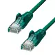 ProXtend CAT5e U/UTP CCA PVC Ethernet kabel zelene barve 25 cm, V-5UTP-0025GR