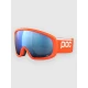 POC Fovea Mid Zink Orange Goggle partly sunny blue