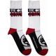 The Offspring Nogavice Flaming Skull Logo White 40-45