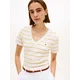 Tommy Hilfiger Majica New Cody WW0WW40584 Oranžna Slim Fit
