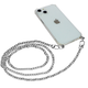AVIZAR Phone Jewel 120 cm, ravna mrežasta verižica Gourmette - srebrna, (20763732)