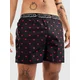 Empyre Red Hearts Loose moške boksarice black
