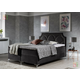 Boxspring postelja Caschmire 200x200 cm