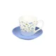 PORCELAN SET ZA KAFU 180ml 6/1 (PLAVI CVET) RXG-N24641A