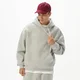 Cropp - Pulover s kapuco basic - light grey