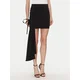 Elisabetta Franchi Mini krilo GO-071-51E2-V340 Črna Regular Fit