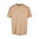 Heavy oversized union t-shirt beige color